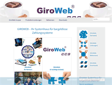 Tablet Screenshot of giro-web.com